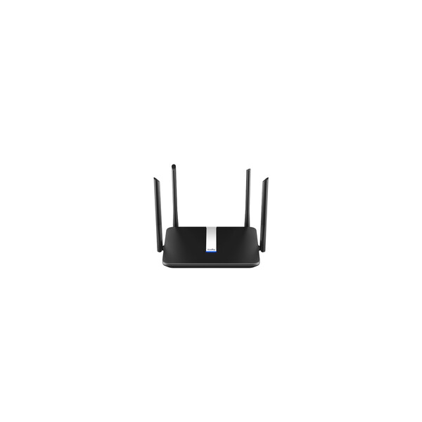 CUDY X6 - Wi-Fi 6 (802.11ax) - Dual-Band (2,4 GHz/5 GHz) - Eingebauter Ethernet-Anschluss - Schwarz - Tabletop-Router