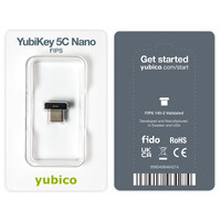 YUBICO YubiKey 5C Nano FIPS - Windows - macOS - Chrome OS...