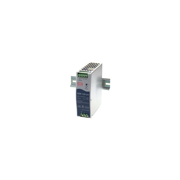 Meanwell Black Box SDR-120-48 - 120 W - 85 - 264 V - 47 - 63 Hz - 1.4 A - 50 ms - 90,5%