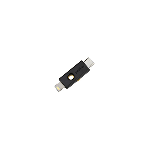 YUBICO YubiKey 5Ci - MacOS - Android - Windows - ChromeOS - Schwarz - USB-C - Lightning