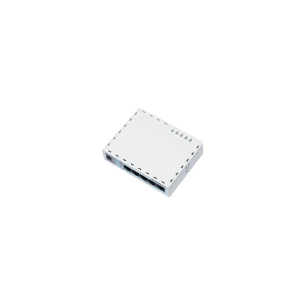 MikroTik RB750GL - Ethernet-WAN - Gigabit Ethernet - Weiß