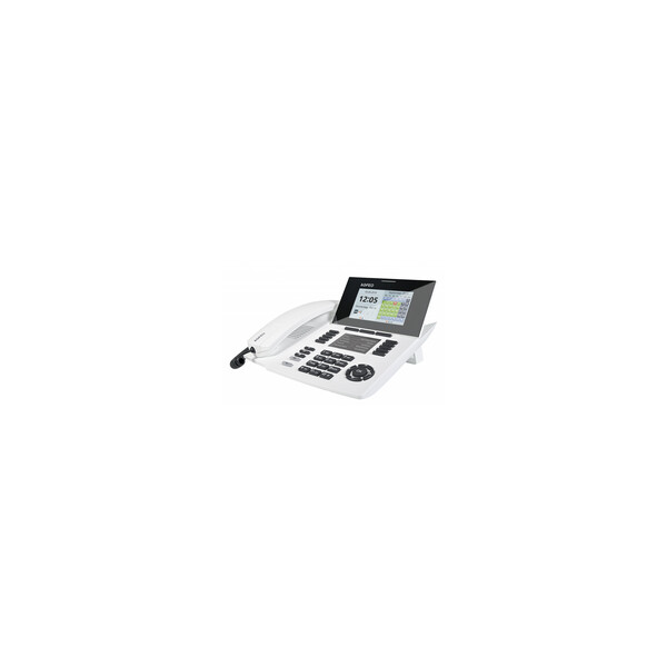 AGFEO ST 56 IP - IP-Telefon - Weiß - Kabelgebundenes Mobilteil - 5000 Eintragungen - 235 mm - 210 mm