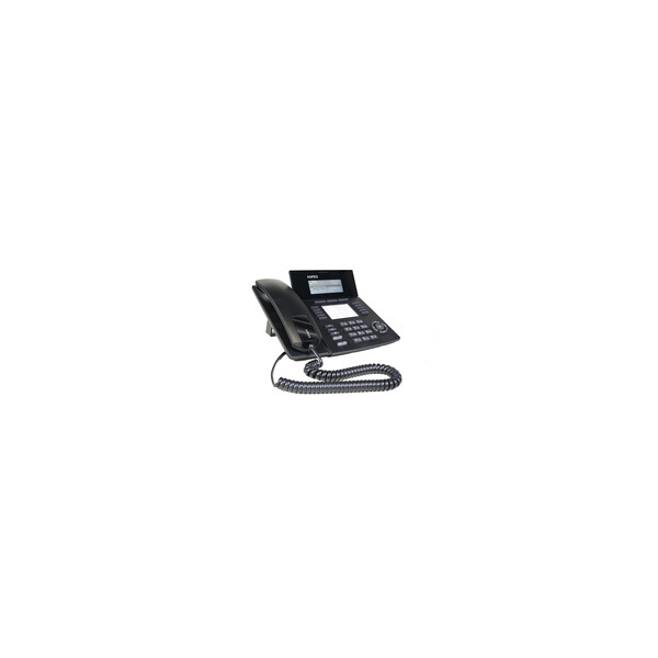 AGFEO ST 53 IP - IP-Telefon - Schwarz - Kabelgebundenes Mobilteil - 5000 Eintragungen - 235 mm - 210 mm