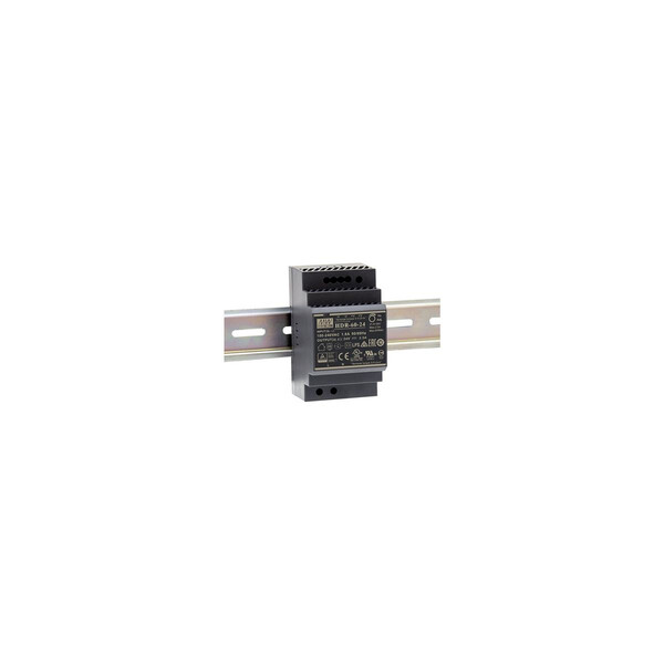Meanwell MEAN WELL HDR-60-12 - 85 - 264 V - 60 W - 12 V - 4,5 A - RoHS - 52,5 mm