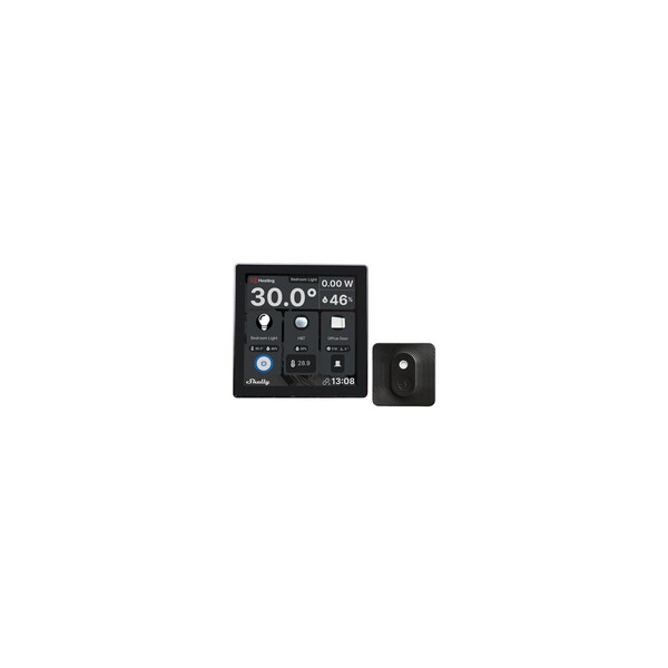 Shelly · Unterputz·""Wall Display Black & BLU H&T Black""· Android· WLAN·