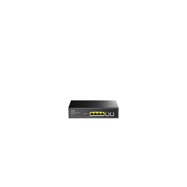CUDY PoE+ Switch 65W GS1006P - Switch - 1 Gbps