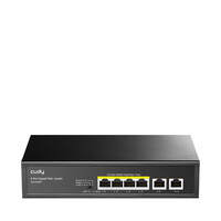 CUDY PoE+ Switch 65W GS1006P - Switch - 1 Gbps