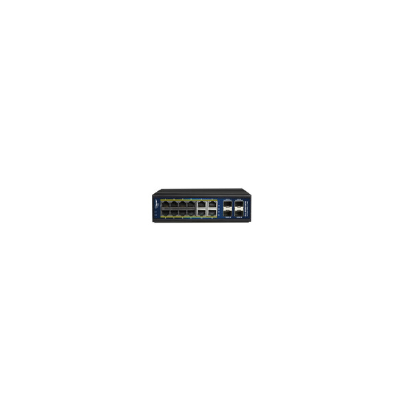 ALLNET ALL-SGI8016PM - Managed - L2+/L3 - Gigabit Ethernet (10/100/1000) - Vollduplex - Power over Ethernet (PoE) - Wandmontage