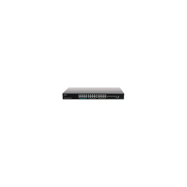 Grandstream GWN7813P 24x Port PoE/PoE++ Layer 3 Managed Netzwerk Switch - Switch - 0,1 Gbps