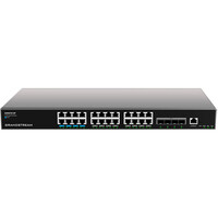 Grandstream GWN7813P 24x Port PoE/PoE++ Layer 3 Managed Netzwerk Switch - Switch - 0,1 Gbps