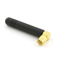 ALLNET ALL-ANT24-OMNI-RSMA-Stummel Omnidirektionale Antenne RP-SMA 2dBi Netzwerk-Antenne