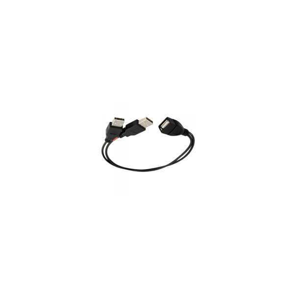 ALLNET 133298 2 x USB A USB A Schwarz USB Kabel