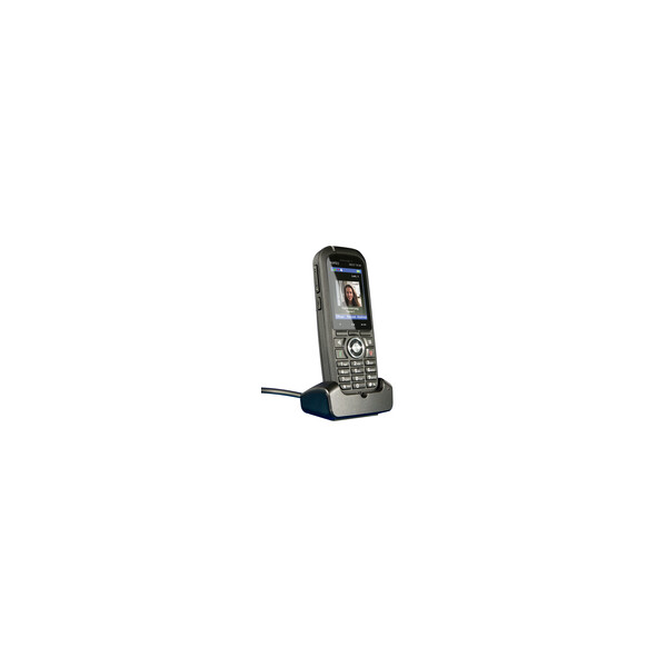 AGFEO DECT 75 IP - IP-Telefon - Schwarz - Kabelloses Mobilteil - IP65 - 250 Eintragungen - TFT