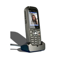 AGFEO DECT 70 IP - IP-Telefon - Schwarz - Kabelloses Mobilteil - 250 Eintragungen - TFT - 5,08 cm (2")