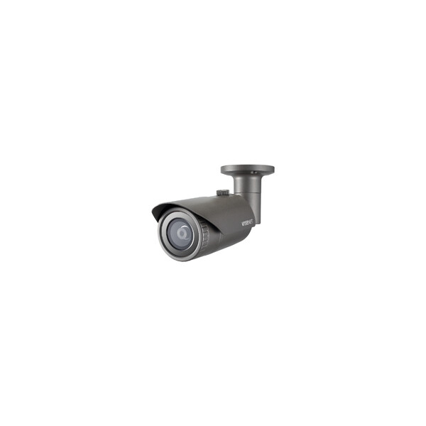 Hanwha Techwin Hanwha QNO-6012R - IP-Sicherheitskamera - Draußen - Kabelgebunden - Decke/Wand - Grau - Bullet (shape)