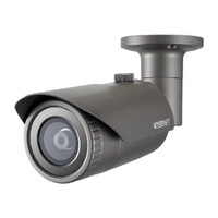 Hanwha Techwin Hanwha QNO-6012R - IP-Sicherheitskamera - Draußen - Kabelgebunden - Decke/Wand - Grau - Bullet (shape)