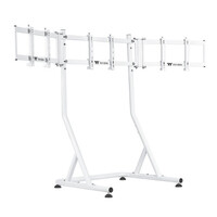 Thermaltake Triple Monitor Stand Snow für Racing Simulator Cockpit GR500 weiss