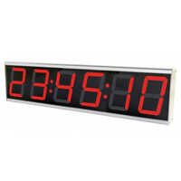 ALLNET ALL-POE-CLK-1 Wanduhr Digital wall clock Rechteck...