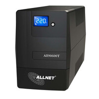 ALLNET ALL90600T Unterbrechungsfreie Stromversorgung (UPS) 600 VA 4 AC-Ausgänge Line-Interaktiv