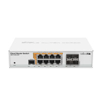 MikroTik CRS112-8P-4S-IN - Gigabit Ethernet (10/100/1000)...