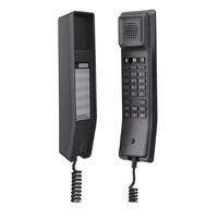 Grandstream GHP611 - IP-Telefon - Schwarz - Kabelgebundenes Mobilteil - 2 Zeilen - Gigabit Ethernet - 10,100 Mbit/s