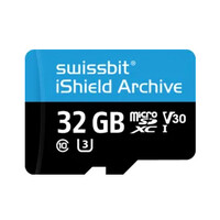 Swissbit PS-66u iShield Archive 32 GB microSD Card (SFSD032GN1PT1MT-I-6F-07P-SW6) - Micro SD