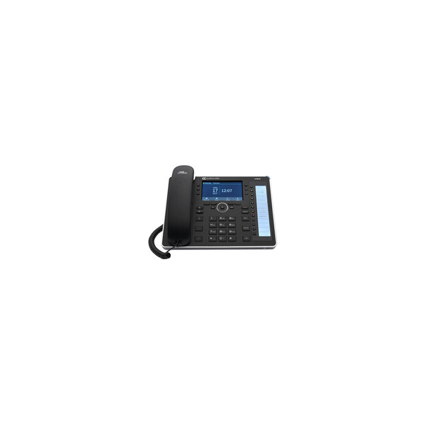 AudioCodes 445HD - IP-Telefon - Schwarz - Kabelgebundenes Mobilteil - SIP-Info - 8 Zeilen - Tasten