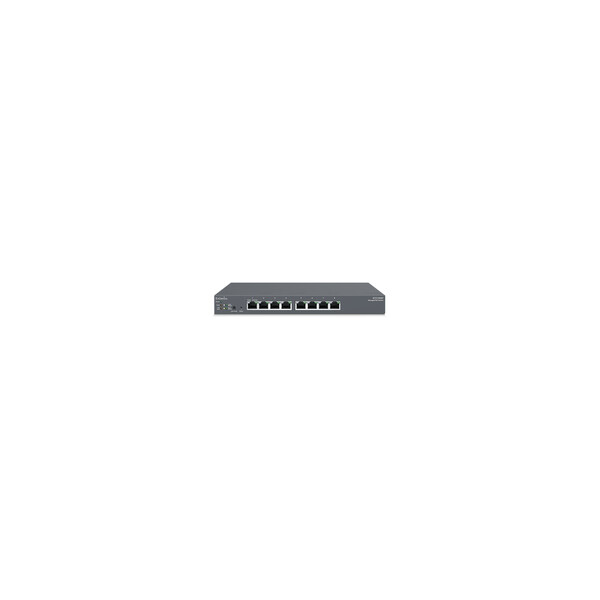 EnGenius ECS1008P - Managed - L2 - Gigabit Ethernet (10/100/1000) - Vollduplex - Power over Ethernet (PoE) - Wandmontage