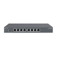 EnGenius ECS1008P - Managed - L2 - Gigabit Ethernet (10/100/1000) - Vollduplex - Power over Ethernet (PoE) - Wandmontage