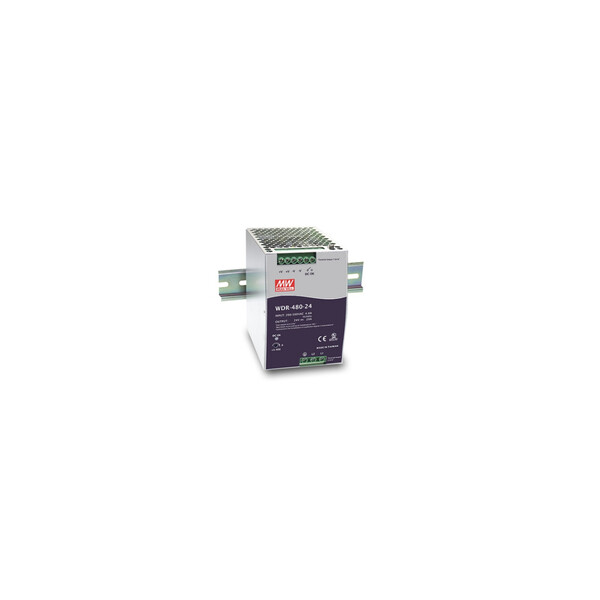 Meanwell MEAN WELL WDR-480-24 - 480 W - 180 - 550 V - 47 - 63 Hz - 1.6 - 4 A - Aktiv - 18 ms