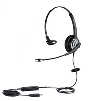 ALLNET 8805-8.1MS - Kabelgebunden - Büro/Callcenter - Kopfhörer - Schwarz