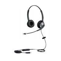ALLNET 8805-8.2MS - Kabelgebunden - Büro/Callcenter - Kopfhörer - Schwarz
