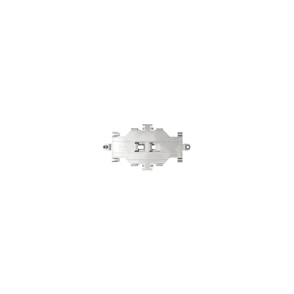 MikroTik DINrail PRO - WLAN-Zugangspunkt-Halterung - Mikrotik LtAP mini - Silber - Metall - 135 mm - 73 mm