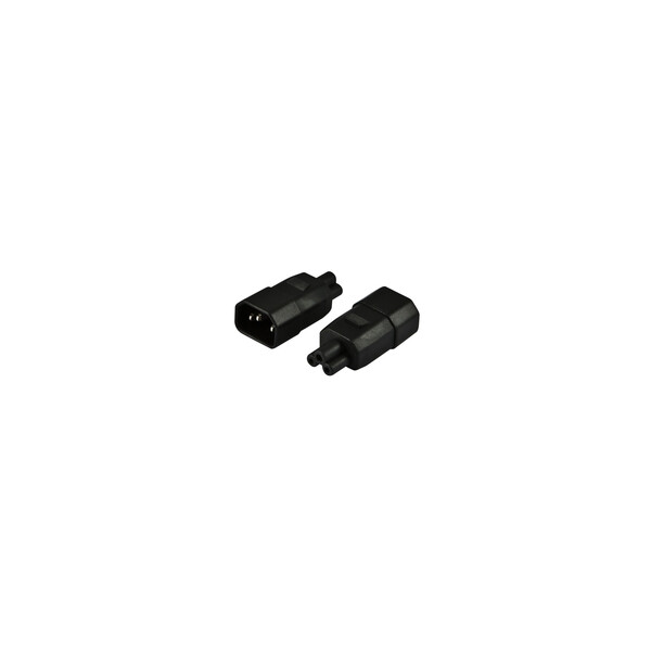 ALLNET ADAP-C14-IEC320-C5 - C14 - IEC 320-C5 - Schwarz