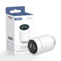 Aqara SRTS-A01 - Schwarz - Weiß - ABS Synthetik - Kunststoff - Polycarbonat - Drehregler - 0 - 40 °C - M30 x 1.5mm - 2405 - 2480 MHz