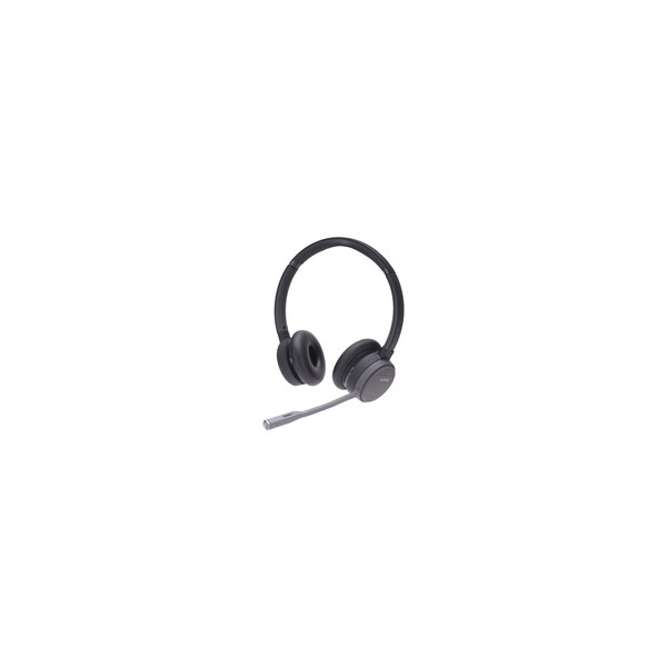 AGFEO Infinity - Kabellos - Büro/Callcenter - 189 g - Kopfhörer - Schwarz