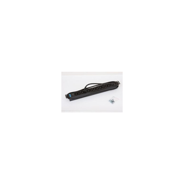 TRITON RAB-PD-X09-A1 - Schwarz - 14 x IEC320 - 2 m - 10 A - 10 A - 48,3 cm (19")