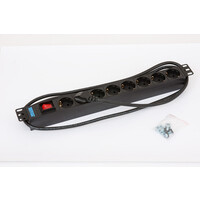 TRITON 19" Steckdosenleiste - 8-fach - max 16A -...