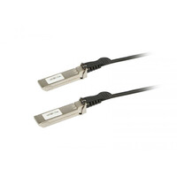 ALLNET SFP+/SFP+ - 10Gbit - 3m Schwarz - Silber Glasfaserkabel