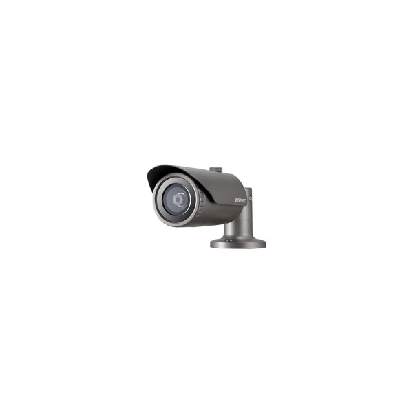 Hanwha Techwin Hanwha QNO-8010R - IP-Sicherheitskamera - Draußen - Kabelgebunden - Decke/Wand - Grau - Bullet (shape)