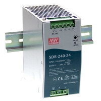 Meanwell MEAN WELL SDR-240-24 - 63 x 125,2 x 113,5 mm