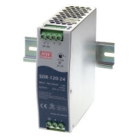 Meanwell MEAN WELL SDR-120-24 - 40 x 125,2 x 113,5 mm