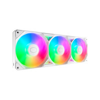 Cooler Master SickleFlow Edge 360 ARGB weiss White Edition - 38,5 dB - 690 rpm