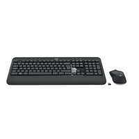 Logitech Advanced MK540 - Volle Größe (100%) - Kabellos - RF Wireless - Membran Key Switch - Schwarz - Weiß - Maus enthalten