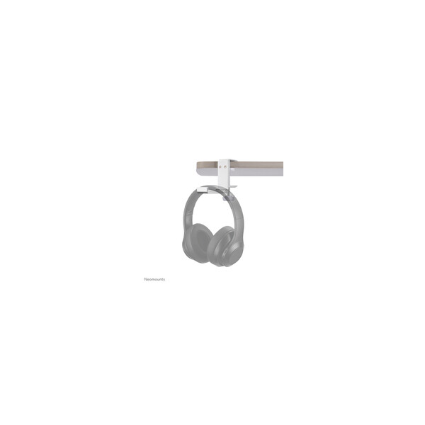 Neomounts Headphone Holder Clamp mounted aluminum