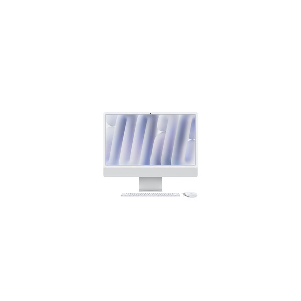 Apple iMac Z1K1 59.62cm Standardglas M4 10C CPU/10C GPU/16C N.E. SSD Gbit Eth MM MaKey TID DE Silber
