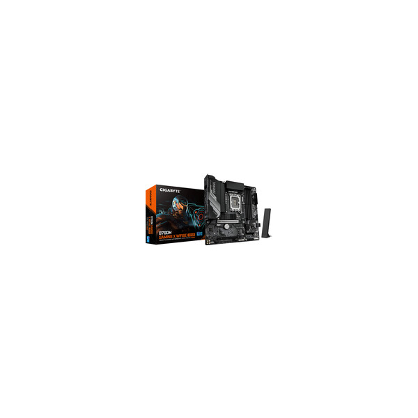 Gigabyte B760M Gaming X WiFi6E Gen5 B760 S1700 mATX DDR5 - Intel Sockel 1700 (Core i) - Micro/Mini/Flex-ATX