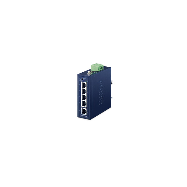 Planet Industrial 1000T Compact Switch IGS-500T-E - Switch - 1 Gbps