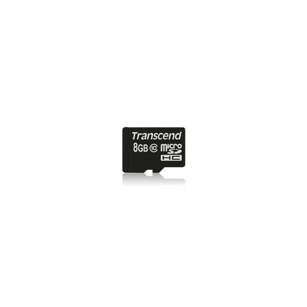 Transcend Ultimate - Flash-Speicherkarte ( microSDHC/SD-Adapter inbegriffen ) - 8 GB