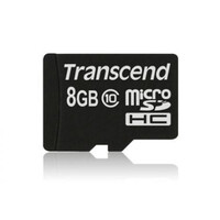 Transcend Ultimate - Flash-Speicherkarte ( microSDHC/SD-Adapter inbegriffen ) - 8 GB
